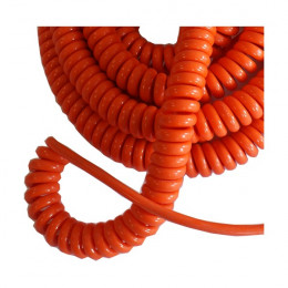 Cable spiralé orange 15m 2...