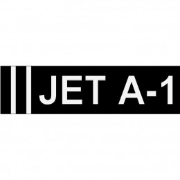 Autocollant JET-A1 280 x 75mm