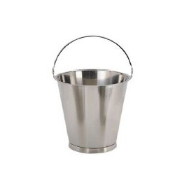 12 L stainless steel bucket...