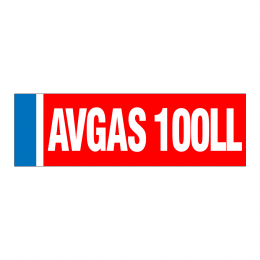 STICKER AVGAS 100LL - 265 x...